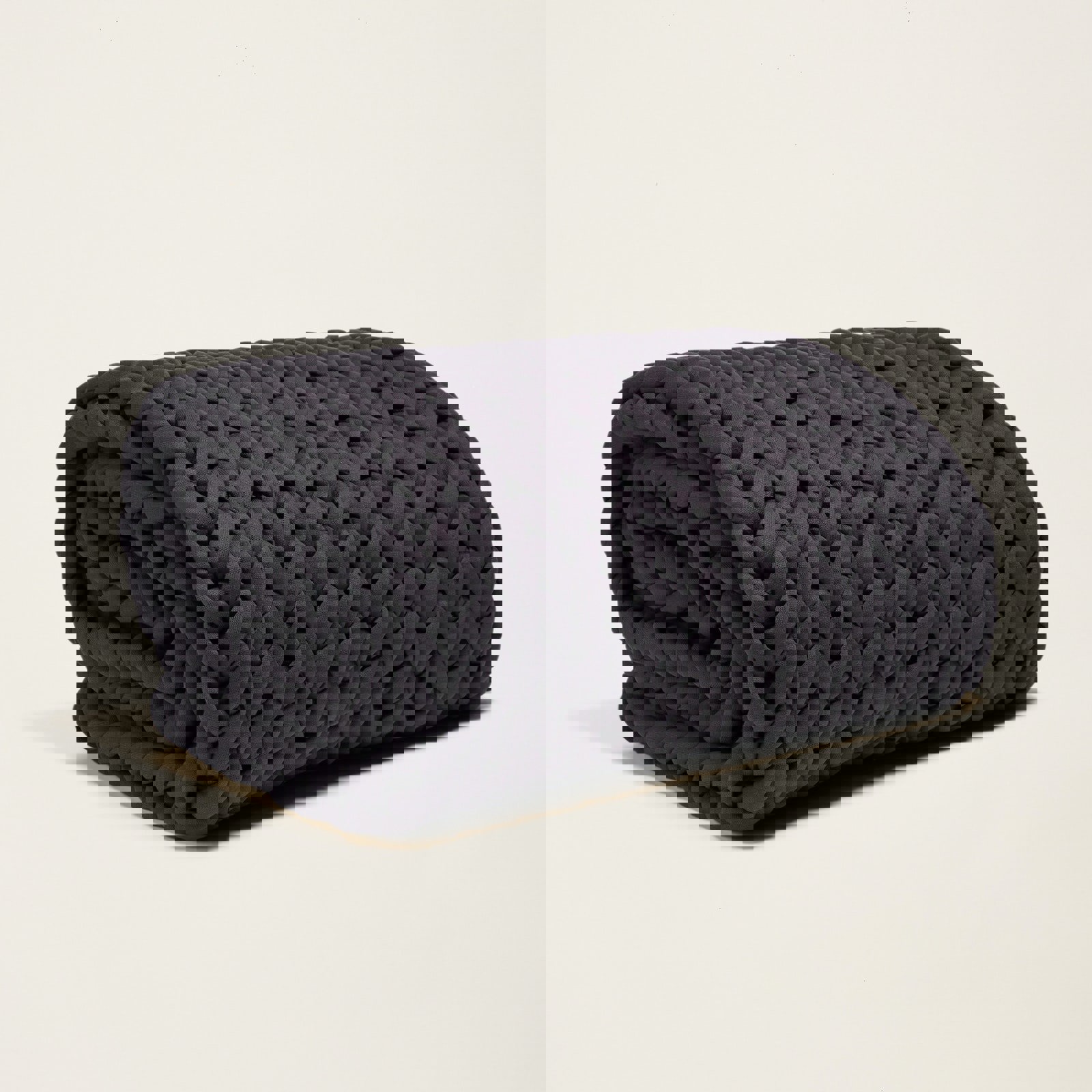 Chunky Knit Organic Weighted Blanket