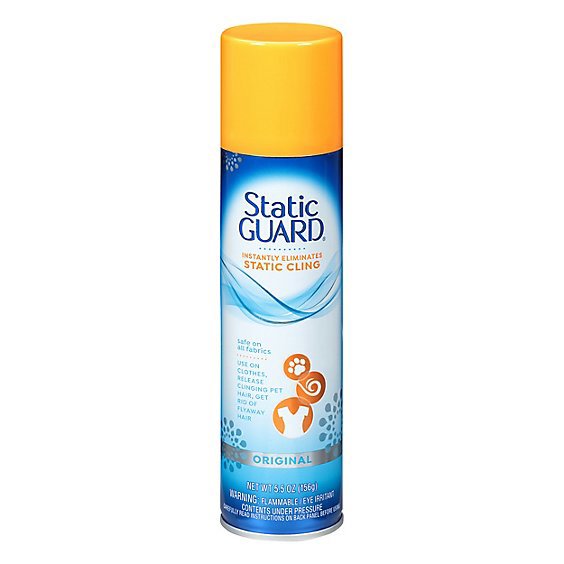 Static Guard Static Cling Eliminator Aerosol - 5.5 Oz