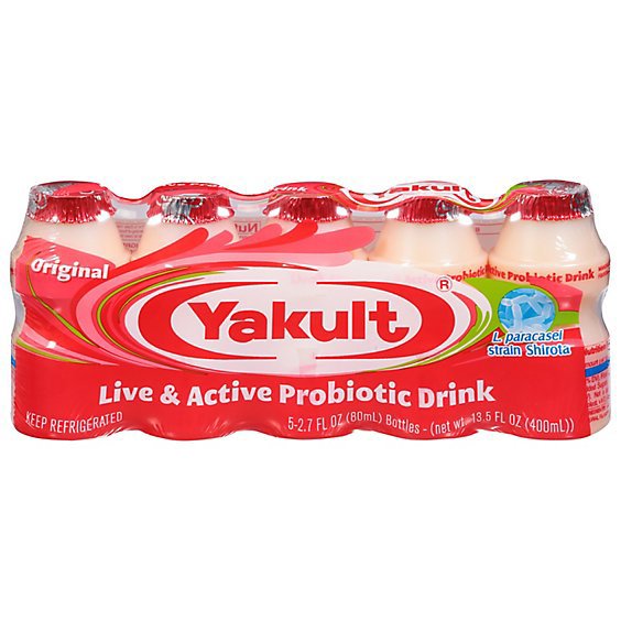 Yakult Probiotic Drink Nonfat - 5-2.7 Fl. Oz.
