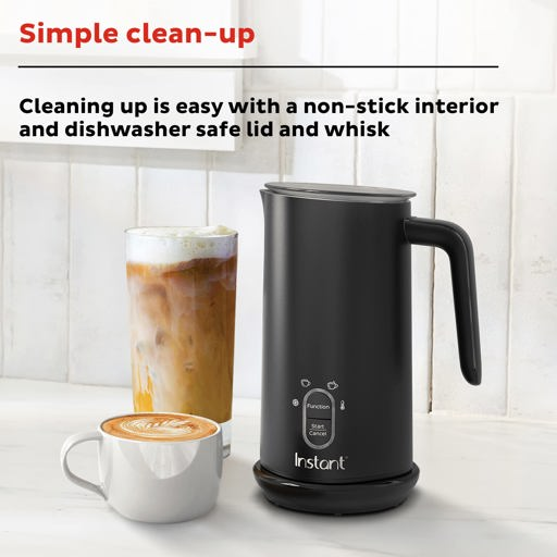 Instant Milk Frother 4-in-1 Electric Milk Steamer