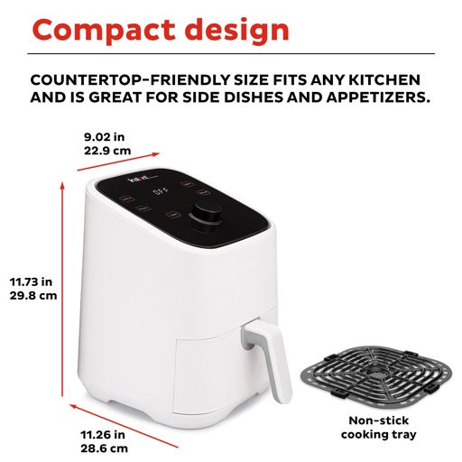 Instant Pot Vortex 4-in-1 2-quart Mini Air Fryer Oven Combo - White